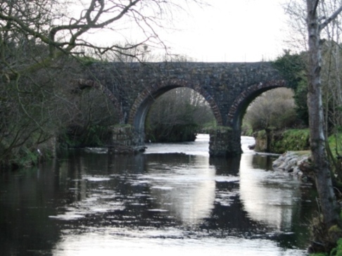 The Old Railway Bridge below Castledawson